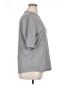Unbranded Solid Gray 3/4 Sleeve T-Shirt Size XL - photo 4