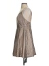 Lulus Metallic Silver Cocktail Dress Size S - photo 5