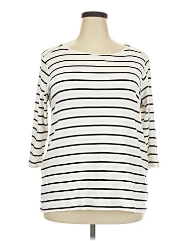 Croft & Barrow 3/4 Sleeve T-Shirt (view 1)