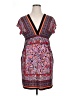 Snap Paisley Purple Casual Dress Size 1X - photo 1