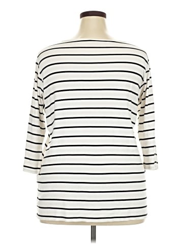 Croft & Barrow 3/4 Sleeve T-Shirt (view 2)