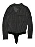 Paige Black Long Sleeve Top Size M - photo 2