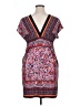 Snap Paisley Purple Casual Dress Size 1X - photo 2