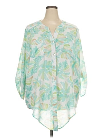 Ruby Rd. 3/4 Sleeve Blouse (view 1)