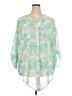 Ruby Rd. 100% Polyester Tropical Green 3/4 Sleeve Blouse Size 3X - photo 1