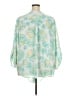Ruby Rd. 100% Polyester Tropical Green 3/4 Sleeve Blouse Size 3X - photo 2