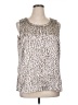 Chico's Silver Sleeveless Blouse Size XL - photo 1