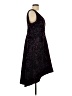 Maurices Paisley Purple Cocktail Dress Size L - photo 4