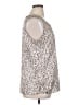Chico's Silver Sleeveless Blouse Size XL - photo 4
