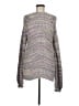 Nicholas Tweed Gray Purple Pullover Sweater Size M - photo 1