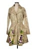 Desigual 100% Polyester Tan Casual Dress Size EU 40 / US 10 - photo 1