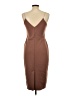 ASOS Solid Brown Cocktail Dress Size 10 - photo 2