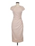 L.K. Bennett Solid Tan Cocktail Dress Size 6 - photo 1