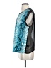 W118 by Walter Baker 100% Polyester Teal Sleeveless Blouse Size S - photo 5