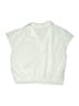 Shein 100% Polyester Ivory White Sleeveless Blouse Size L - photo 1