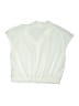 Shein 100% Polyester Ivory White Sleeveless Blouse Size L - photo 2