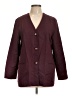 Alfred Dunner Burgundy Blazer Size 10 - photo 1