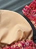 Unbranded Paisley Pink Swimsuit Top Size S (estimated) - photo 3