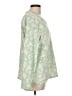 Laura Scott 100% Polyester Floral Green Pullover Sweater Size L - photo 4