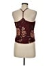 Leith 100% Polyester Burgundy Sleeveless Blouse Size M - photo 2