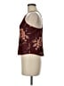 Leith 100% Polyester Burgundy Sleeveless Blouse Size M - photo 5