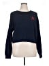Bouffants & Broken Hearts Hearts Blue Pullover Sweater Size XL - photo 1