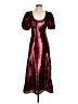 Keepsake 100% Polyester Burgundy Cocktail Dress Size XS - photo 1