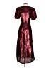 Keepsake 100% Polyester Burgundy Cocktail Dress Size XS - photo 2