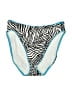 Leilani Animal Print Blue Swimsuit Bottoms Size 8 - photo 1