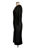 Yelete Solid Black Casual Dress Size L - photo 5