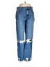 Current/Elliott 100% Cotton Hearts Blue Jeans Size 28 waist - photo 1