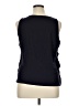 Ann Taylor 100% Polyester Black Tank Top Size XL - photo 2