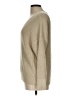 Ann Taylor LOFT Metallic Tan Pullover Sweater Size L (estimated) - photo 5