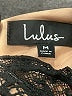 Lulus 100% Polyester Black Cocktail Dress Size M - photo 7