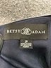 Betsy & Adam Solid Blue Cocktail Dress Size 2 - photo 4