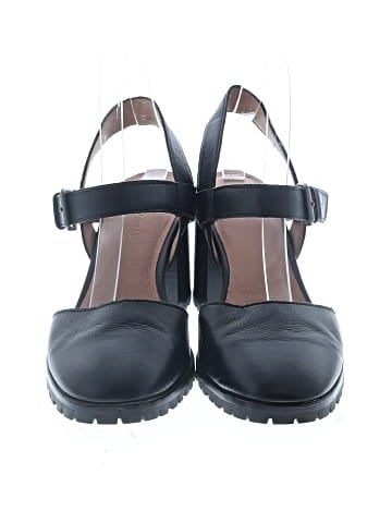Madewell The Claudie Heeled Lugsole Mary Jane in Leather (view 2)