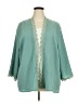 Unbranded 100% Polyester Teal Cardigan Size 5X - photo 1