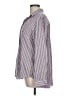 Grayson 100% Cotton Stripes Gray Long Sleeve Button-Down Shirt Size Lg (4) - photo 5