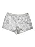 Forever 21 100% Nylon Metallic Silver Shorts Size S - photo 1