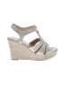 MICHAEL Michael Kors Silver Wedges Size 9 - photo 1