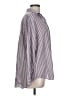 Grayson 100% Cotton Stripes Gray Long Sleeve Button-Down Shirt Size Lg (4) - photo 4
