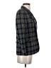 Pendleton 100% Virgin Wool Plaid Green Black Wool Blazer Size 2 - photo 4