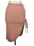 Open Edit Solid Tan Casual Skirt Size 1X - photo 1