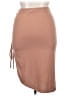 Open Edit Solid Tan Casual Skirt Size 1X - photo 2