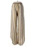 Drew Stripes Gold Linen Pants Size S - photo 2