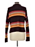 SO Stripes Brown Turtleneck Sweater Size L - photo 2
