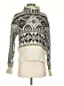 Splendid Chevron-herringbone Ivory Tan pullover sweater Size XS - photo 1