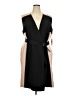 DKNY Color Block Black Cocktail Dress Size 20 - photo 1