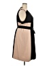 DKNY Color Block Black Cocktail Dress Size 20 - photo 4