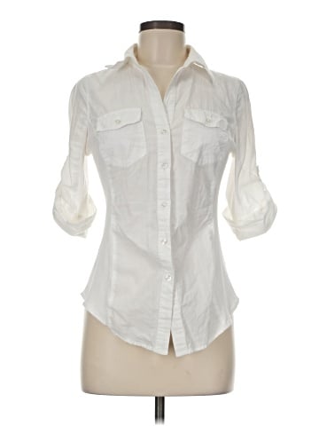 Prototype 3/4 Sleeve Button-Down Shirt (view 1)